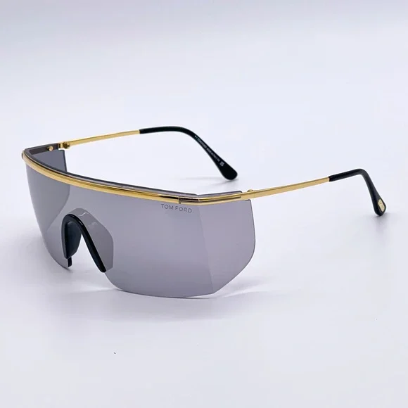 NEW TOM FORD PAVLOS-02 TF980 30C MEN’S SHIELD SUNGLASSES TOM FORD FT0980/S
